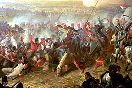 La battaglia di Waterloo. Da Wikipedia.org